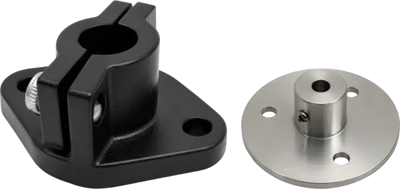 MA-FL adjustable flange for plain stem temperature sensors, in cast iron and AISI 316 stainless steel