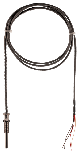 RTBC bearing temperature sensor for real-time monitoring in marine propulsion, wind turbines, gearboxes, and rail axles. Designed for quick replacement and high accuracy.
