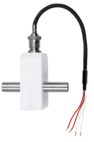 KP-COC clamp-on temperature sensor with quick-release bayonet coupling for hygienic, accurate, and non-invasive pipe temperature measurement and easy calibration.