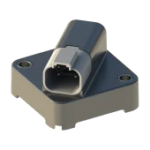 Hybrid sensor for refrigerated containers combining CO2, O2 and humidity measurement in one housing. Features NDIR and Luminescence Quenching detection and RS485 Modbus integration.