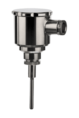 RT-AW hygienic temperature sensor with AISI 316L stainless steel, electro-polished surface (