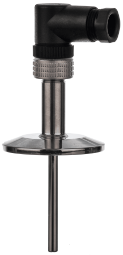 RT-BC-P hygienic temperature sensor with ISO2852 Tri-Clamp & APC flange, AISI 316L stainless steel, electro-polished surface (