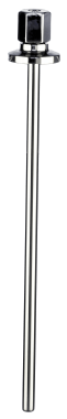 MA-PW-C1 hygienic thermowell with ISO 2852 clamp connection and electro-polished AISI 316L stainless steel for use in CIP/SIP food and pharmaceutical systems.