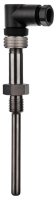 Industrial Temperature Sensor Type BP1 with valve plug connection for secure installation. Built from stainless steel, marine-approved, and customizable.
