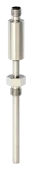 Industrial temperature sensor Type BP1-T with an integrated 4-20 mA transmitter and M12 connector