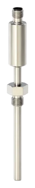 Industrial temperature sensor Type BP1-T with an integrated 4-20 mA transmitter and M12 connector