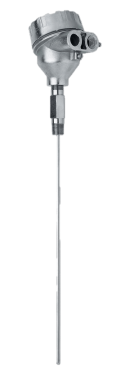 Offshore temperature sensor RT/TC-B-OF with spring-loaded mineral-insulated insert. Designed for extreme conditions, high vibration, and high-temperature applications.