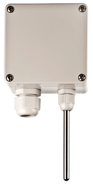 RR1-P room temperature sensor with impact-resistant ABS housing, marine approval, and IP67-rated protection for HVAC, cold storage, and industrial applications.
