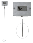 RST-T tank temperature sensor for industrial and marine applications. Pt100/Pt1000, IP67, acid-proof steel, and high durability.
