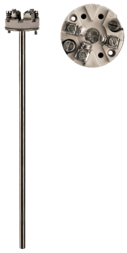 Temperature Sensor Insert Type IN for industrial and hygienic applications. Pt100/Pt1000 support, vibration-proof option, and marine-certified for demanding environments.