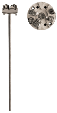 Temperature Sensor Insert Type IN for industrial and hygienic applications. Pt100/Pt1000 support, vibration-proof option, and marine-certified for demanding environments.