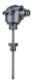 Type BUI temperature sensor with a fixed measuring insert, installed directly or in a thermowell