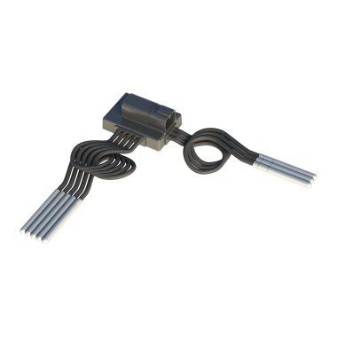 TempMux-8 multipoint temperature sensor with Modbus RTU for industrial and marine applications