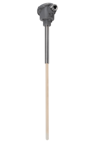 Thermocouple Temperature Sensor BC/BCC for extreme heat applications up to 1700°C. Noble metal thermocouple with ceramic protection for industrial furnaces and flue gas monitoring.