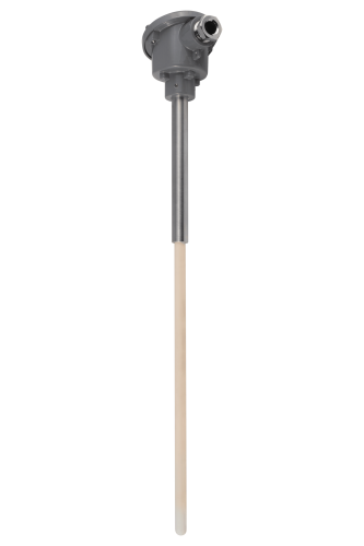 Thermocouple Temperature Sensor BC/BCC for extreme heat applications up to 1700°C. Noble metal thermocouple with ceramic protection for industrial furnaces and flue gas monitoring.